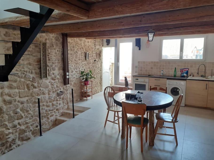 Ferienhaus Maison Restauree A L'ancienne Avec Terrasse *